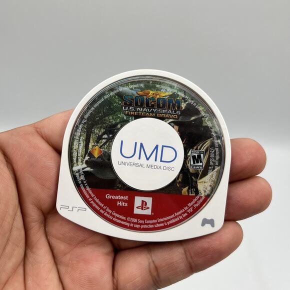 SOCOM US Navy Seals Fireteam Bravo - Sony Playstation Portable PSP Authentic - Picture 2 of 4